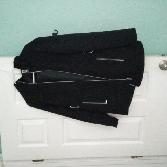 DETAILS INTL | Women's Large | Black Zip Up - Picture 1 of 2